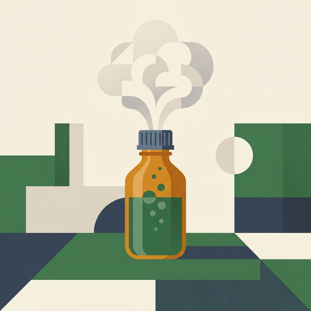 Illustration of Rubbing alcohol